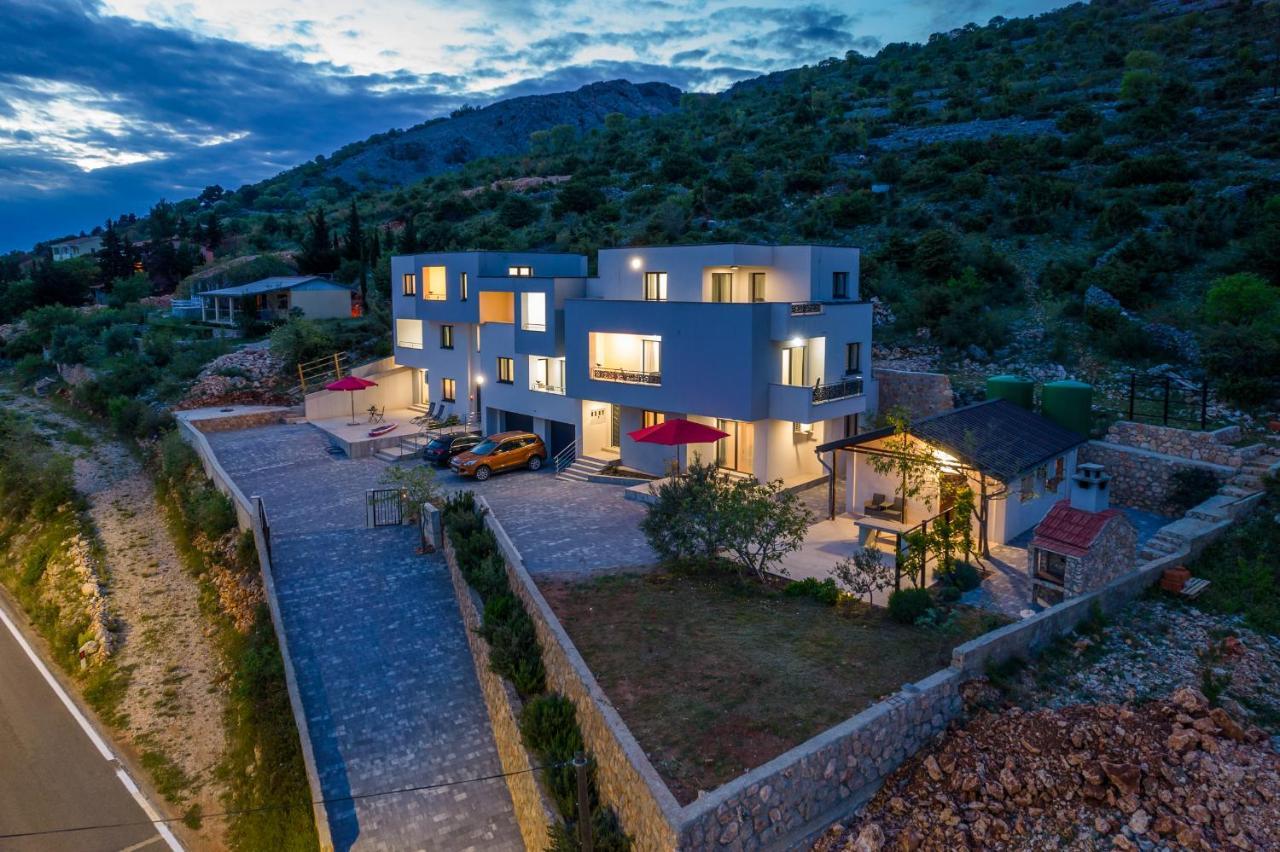 Villa Stjepanovic Tribanj-Kruscica Eksteriør bilde